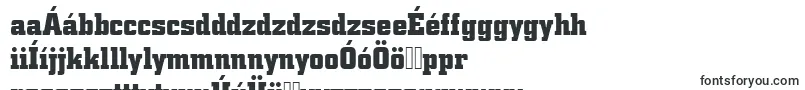 Шрифт Citydbol – венгерские шрифты