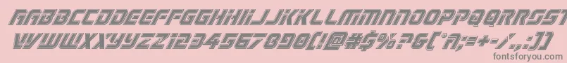 fuente Legiosabinabevelital – Fuentes Grises Sobre Fondo Rosa