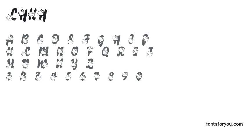 LmsHelloKittyHello-fontti – aakkoset, numerot, erikoismerkit