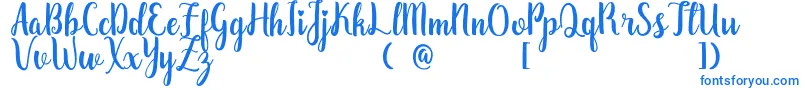 ZaheeraDemo Font – Blue Fonts