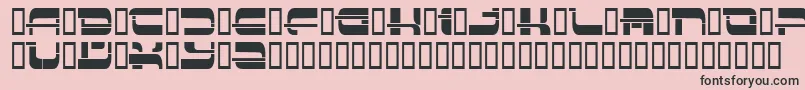 Insert3 ffy Font – Black Fonts on Pink Background