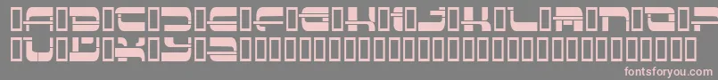 Insert3 ffy Font – Pink Fonts on Gray Background