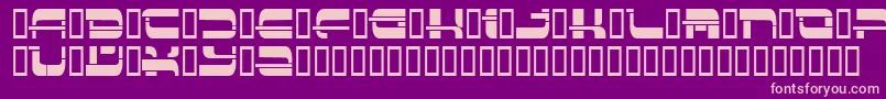 Insert3 ffy Font – Pink Fonts on Purple Background