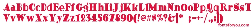 Dingdongdaddyonf Font – Red Fonts