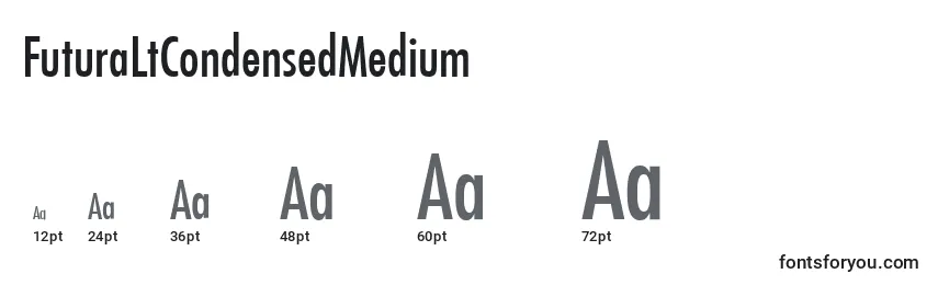 FuturaLtCondensedMedium Font Sizes