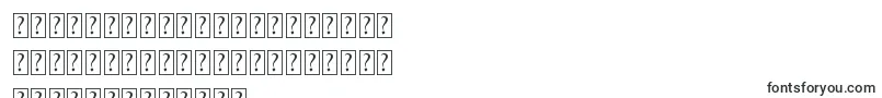 フォントBiruHtamBiru – シンディ文字