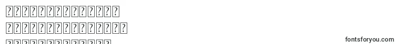 BiruHtamBiru-Schriftart – koreanische Schriften