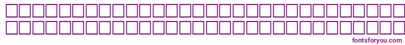 Шрифт TravelRegular – фиолетовые шрифты на белом фоне