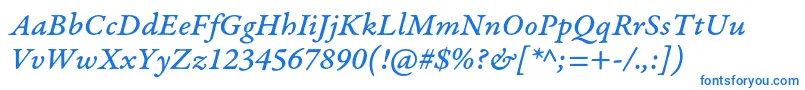 GaramondpremrproMeditcapt Font – Blue Fonts