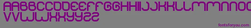 Шрифт Lifeforfun – фиолетовые шрифты на сером фоне
