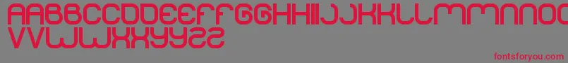 Lifeforfun-Schriftart – Rote Schriften auf grauem Hintergrund