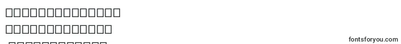 NinevehRegular1.0-Schriftart – koreanische Schriften