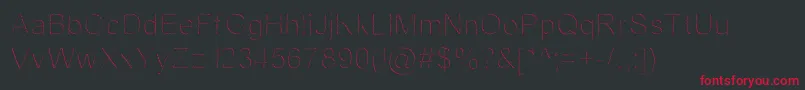 JdFantasy Font – Red Fonts on Black Background