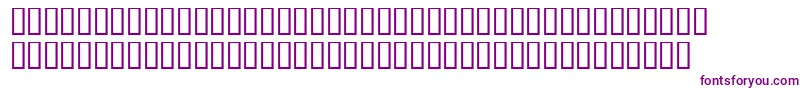 LogoFonts Font – Purple Fonts on White Background