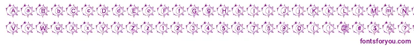 LmsSunshineMoonshine-fontti – violetit fontit