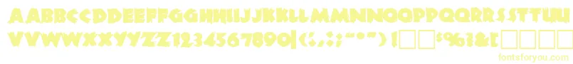 Zombie Font – Yellow Fonts