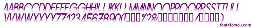 Amstni Font – Purple Fonts on White Background