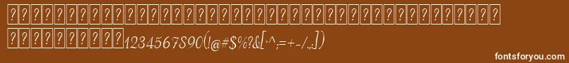 Más sobre la fuente AdanaScriptDeco fuente AdanaScriptDeco – Fuentes Blancas Sobre Fondo Marrón