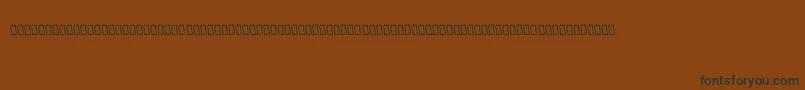 ShFarisi1 Font – Black Fonts on Brown Background