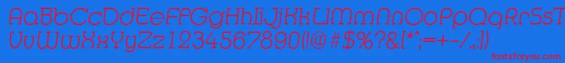 Saiba mais sobre a fonte MexicoserialXlightItalic Fonte MexicoserialXlightItalic – fontes vermelhas em um fundo azul