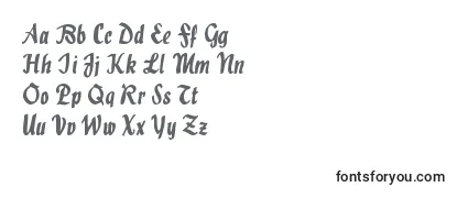 Schriftart Hollascript