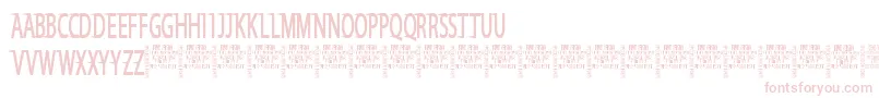 SayDivineDemo-Schriftart – Rosa Schriften auf weißem Hintergrund