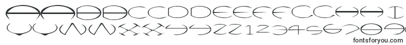 Шрифт Victor – формы шрифтов