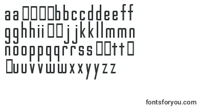 GothamNightsNormal font – romanian Fonts