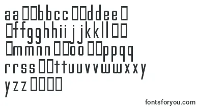 GothamNightsNormal font – polish Fonts