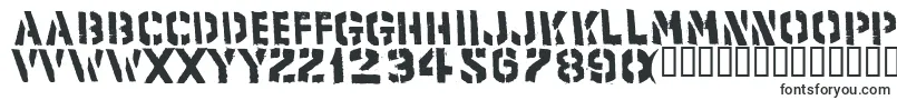 Product ffy Font – Stencil Fonts