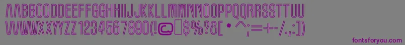 MarqueeMoon Font – Purple Fonts on Gray Background