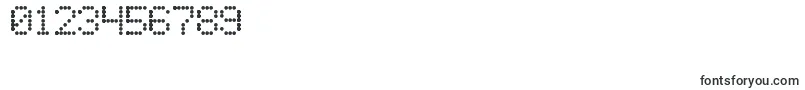 DjbFridayNightLights Font – Fonts for Numbers and Digits