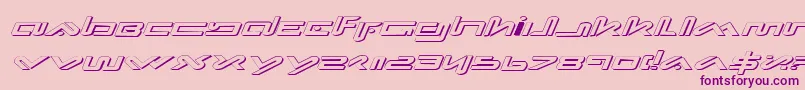 Xepheis Font – Purple Fonts on Pink Background