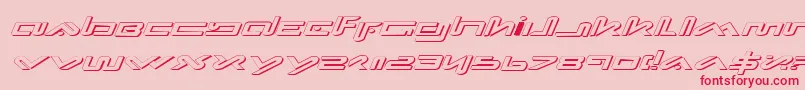 Xepheis Font – Red Fonts on Pink Background