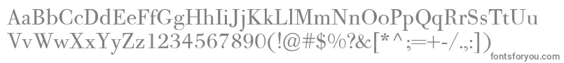 PfbodonitextRegular Font – Gray Fonts