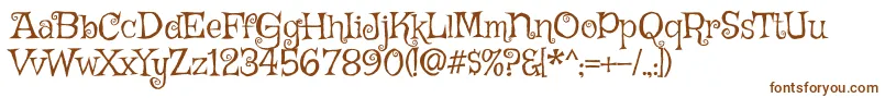 GriffyRegular Font – Brown Fonts