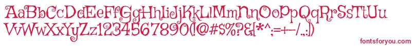 GriffyRegular Font – Red Fonts