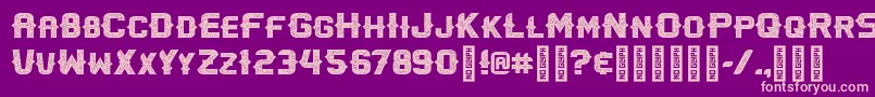 More about OliviaspursAlternate Font OliviaspursAlternate Font – Pink Fonts on Purple Background