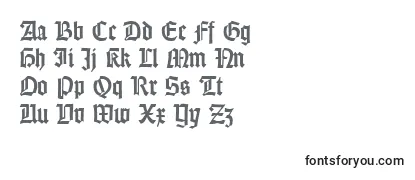 GothicRegularDb Font