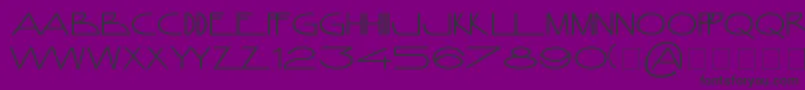 fuente MfAnamorphosРІe – Fuentes Negras Sobre Fondo Morado