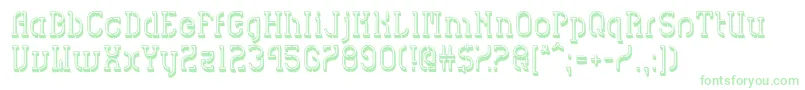 HvdSpencilsBlock-Schriftart – Grüne Schriften