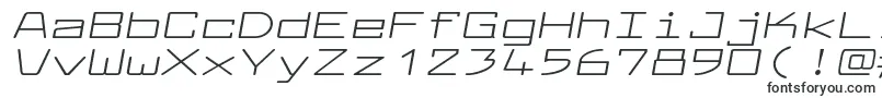 フォントLarabiefontxtItalic – 標準フォント