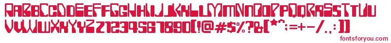 Rollerball1975 Font – Red Fonts