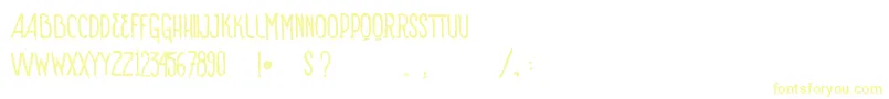 VtksSignOfTimesBold Font – Yellow Fonts