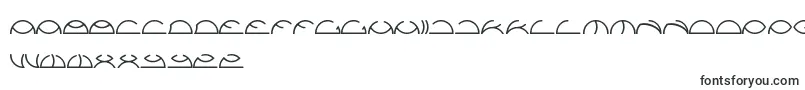 Шрифт Saintfighteraqua – трендовые шрифты