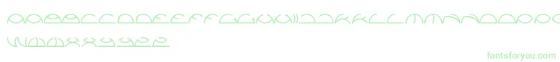Saintfighteraqua Font – Green Fonts on White Background