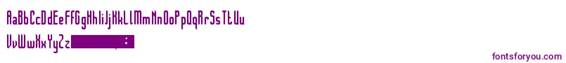 Pinophyta-Schriftart – Violette Schriften