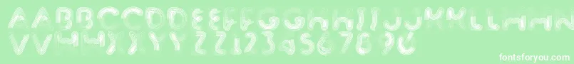 Barnstormer Font – White Fonts on Green Background