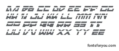 TrajiaLaserItalic-fontti