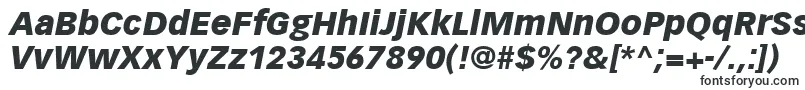 VectoraLt96BlackItalic-Schriftart – Schriften für Google Chrome